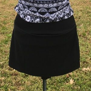 Black swim skirt size 16